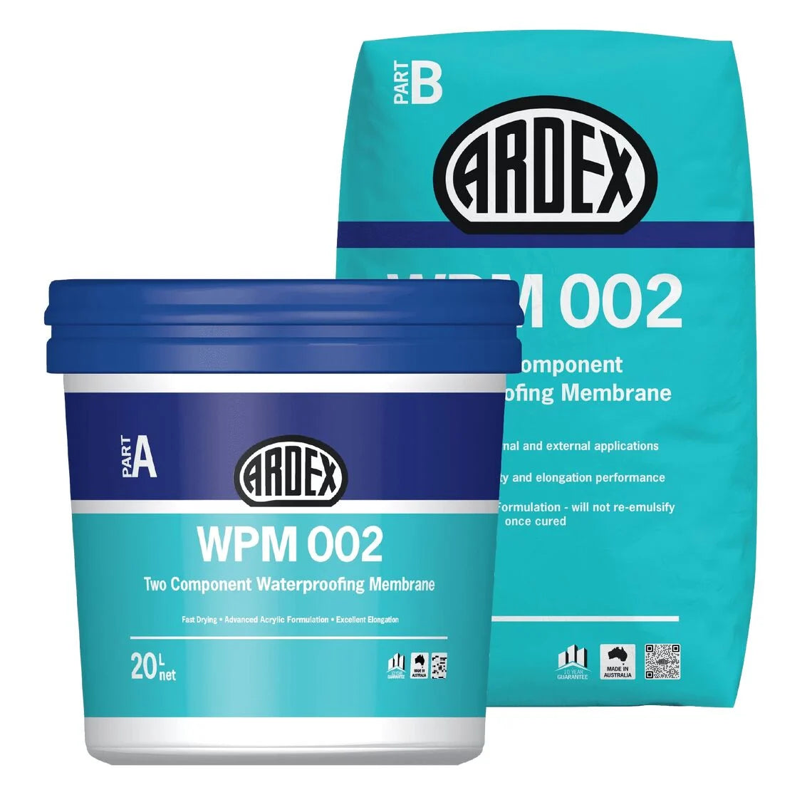 2-Part Waterproofing Membrane 20L/20kg Kit