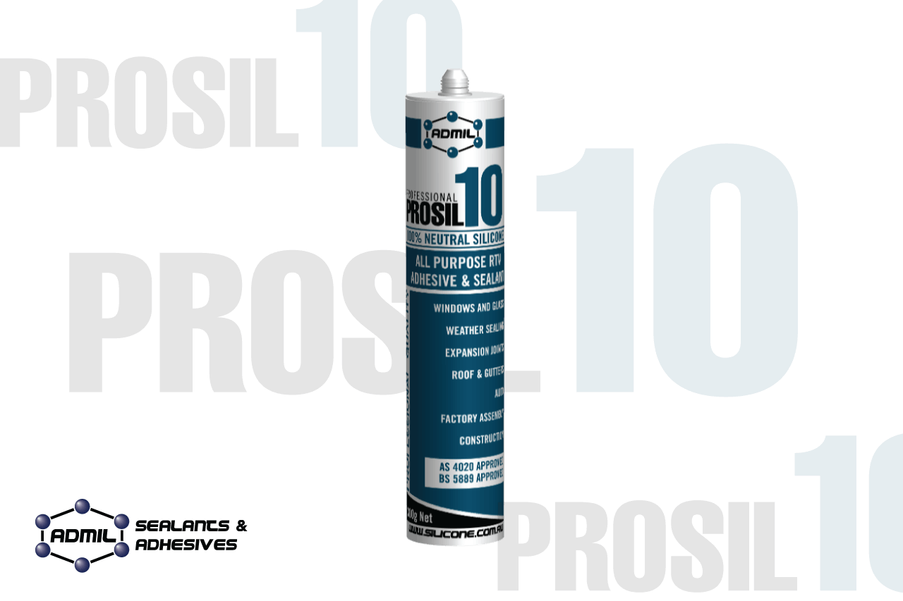Admil Prosil 10 Silicone Sealant 300g