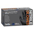 Black Nitrile Disposable Gloves 100 Pack