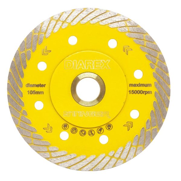 Diarex Ultra Thin Turbo Diamond Blade