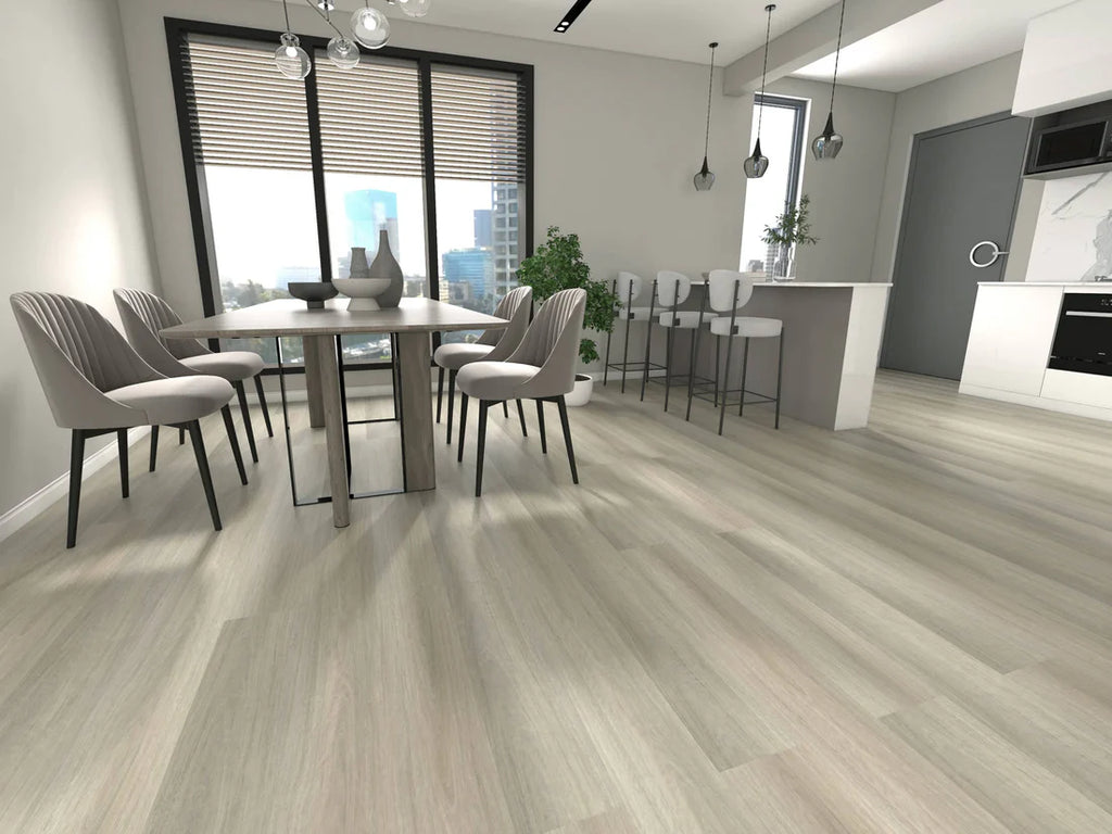 Dion 01 - Lucid Silver Hybrid Flooring