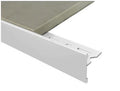 Double-Sided Aluminium Angle 12mm x 30mm x 3m - Matt Silver