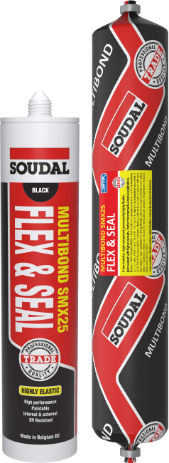 Multibond SMX25 Hybrid Sealant & Adhesive 600ml Grey - Box of 12