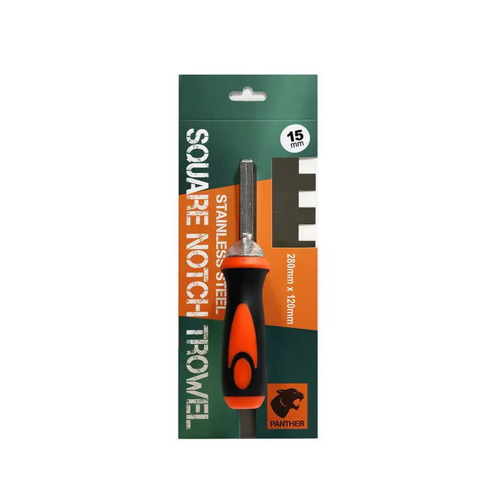 Panther Stainless Steel Notched Trowel