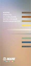 Mapei Ultracolor Plus Grout Colour Chip Card