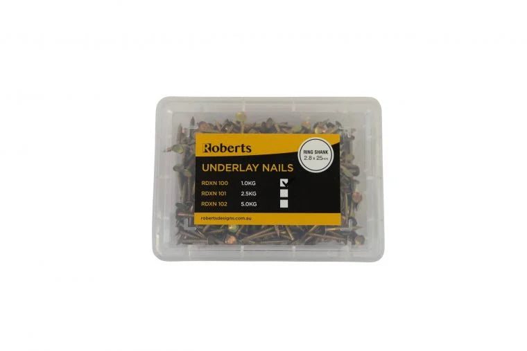Underlay Nails 25mm - 1kg